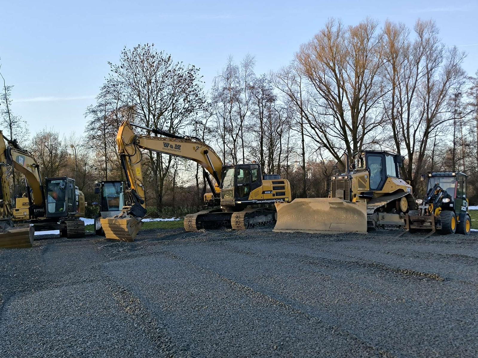 Radlader im Fuhrpark